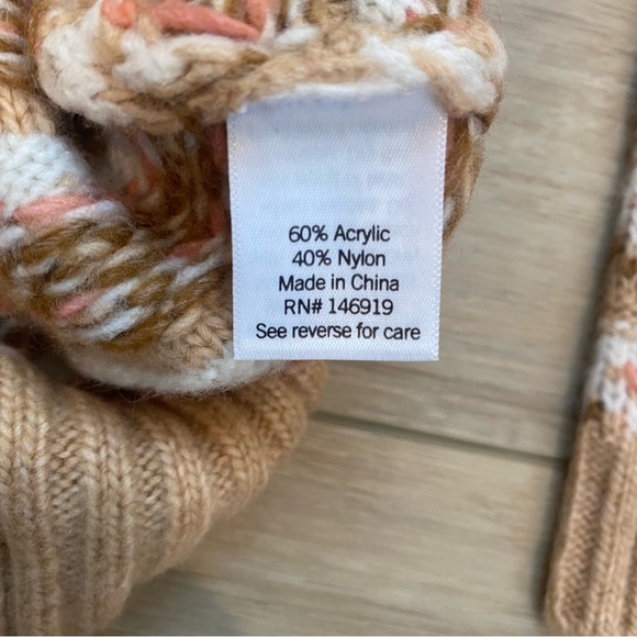 Fairlisle Croft And Barrow Knit Pullover Sweater Women’s Size XL Sweatshirt - Picture 4 of 5